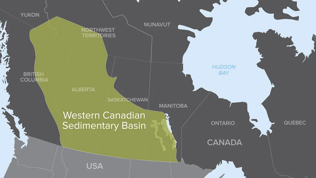 ARES Industrial service territory across Western Canada